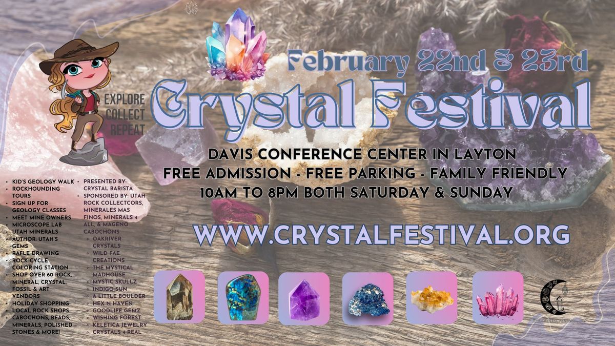 Crystal Festival - A Rock, Mineral, Gem, & Crystal Show 