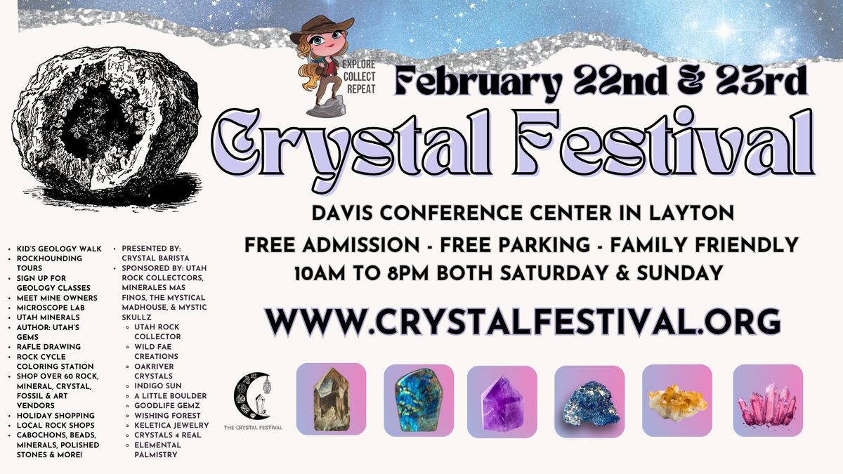 Crystal Festival - A Rock, Mineral, Gem, & Crystal Show 