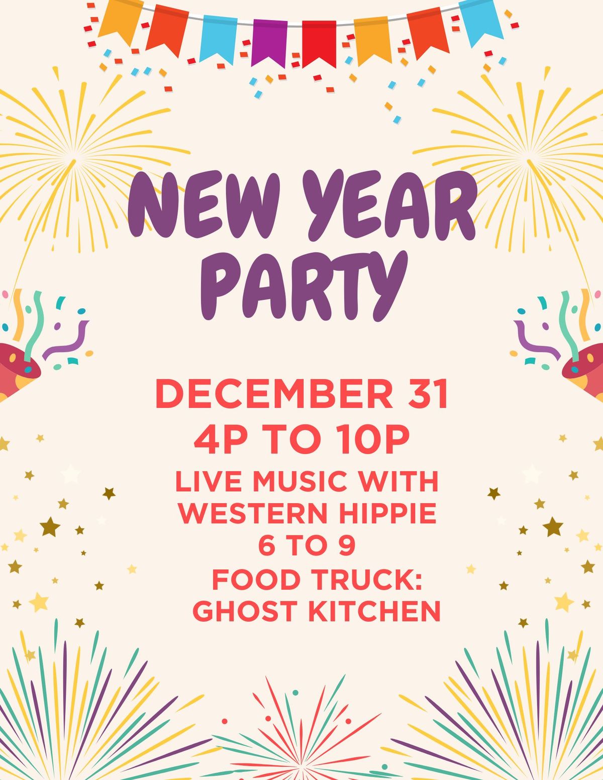 New Years Eve Party!