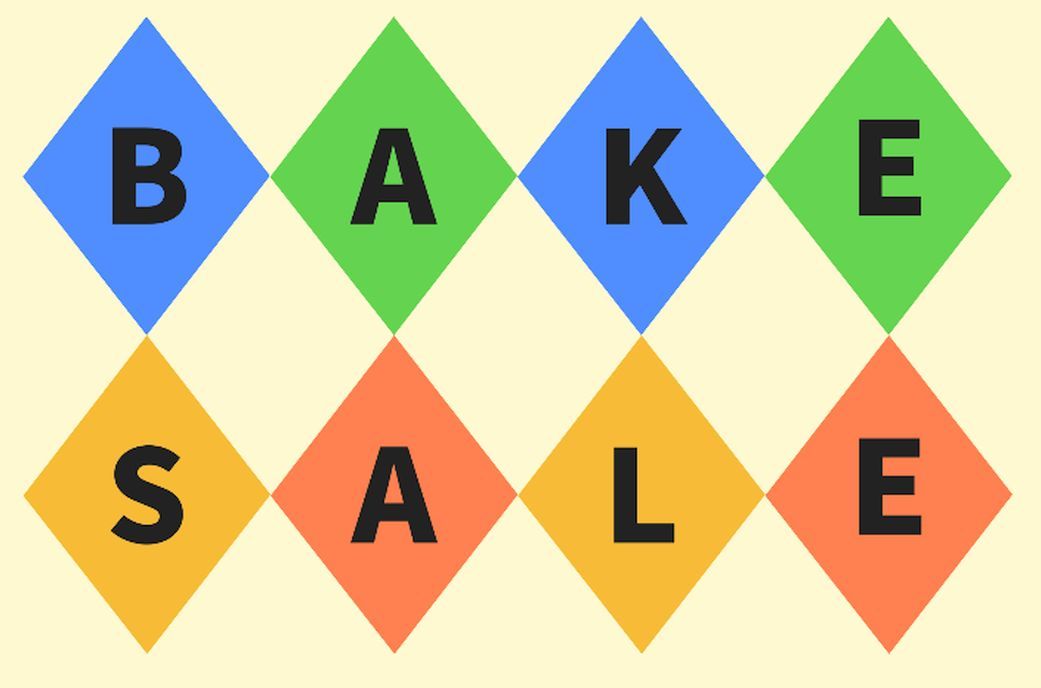 Religious School Bake Sale