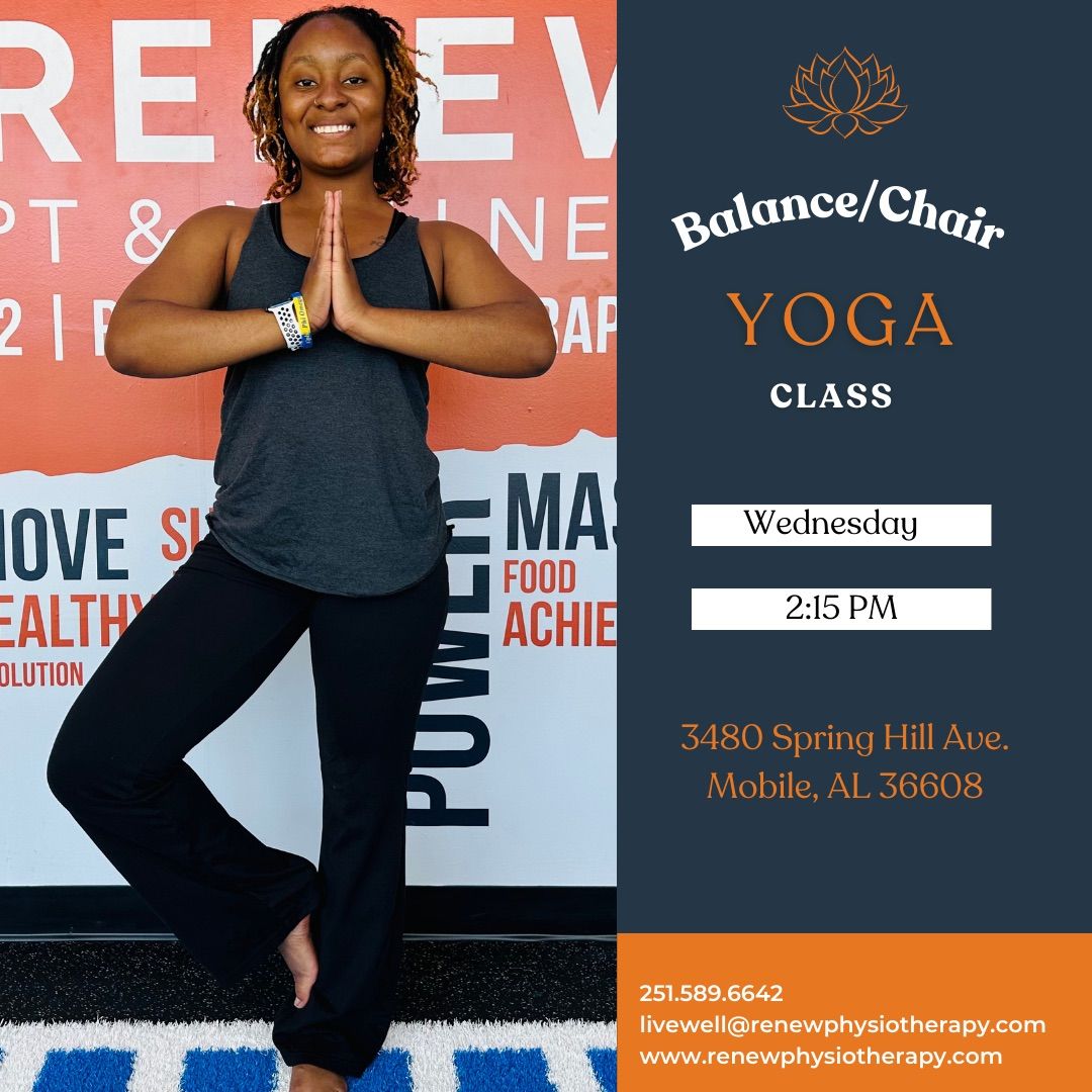 ?\u200d\u2640\ufe0fBalance\/Chair Yoga Class?\u200d\u2642\ufe0f