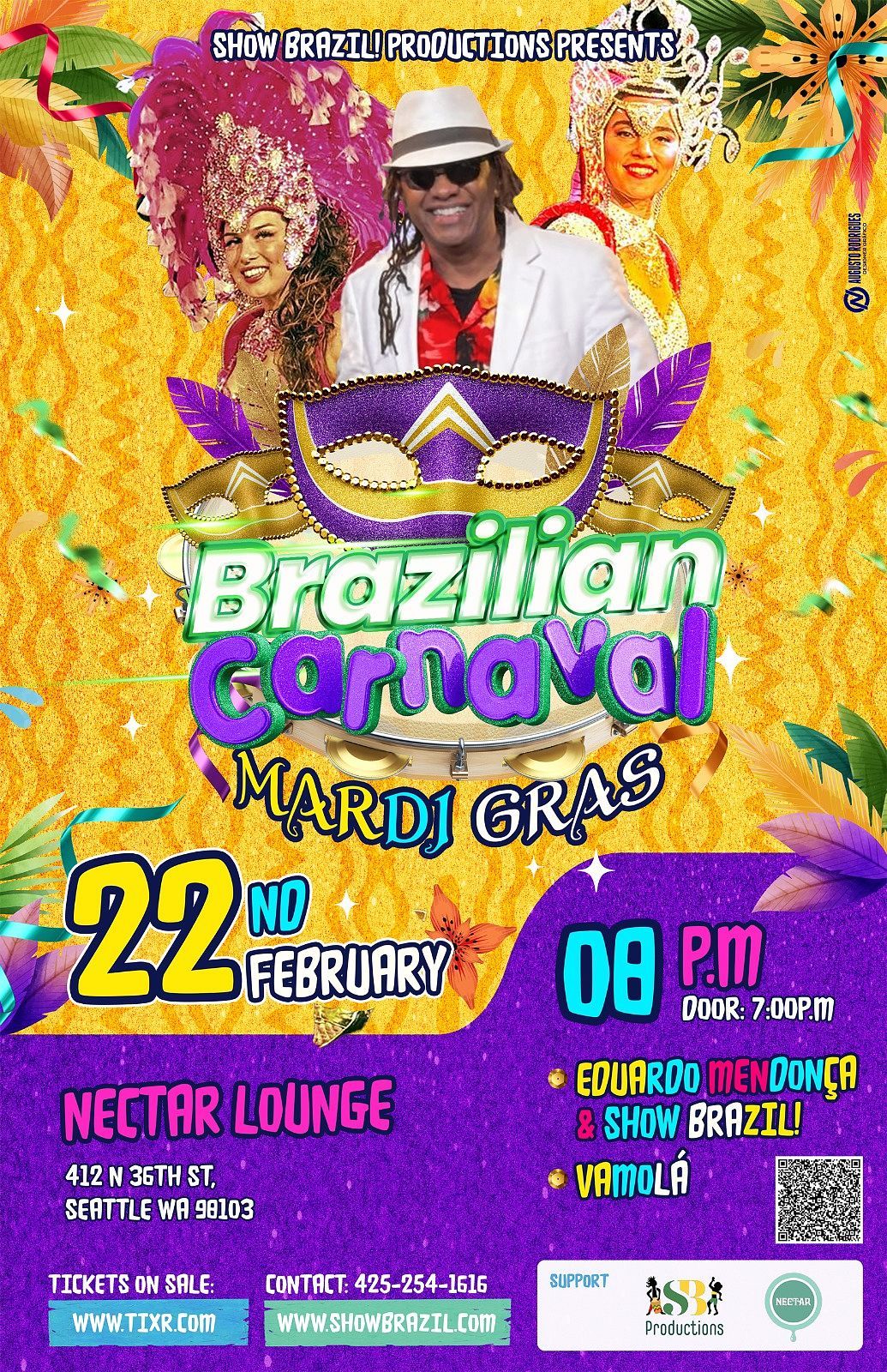 Brazilian Carnaval at Nectar Lounge