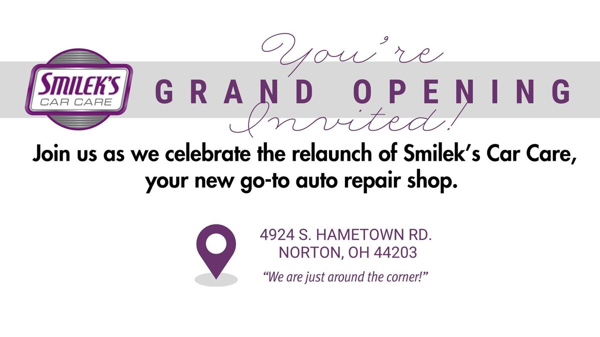 Grand Opening - Stop in for Food, Discounts and Fun!