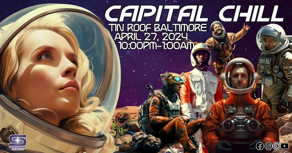 Capital Chill returns to Tin Roof Baltimore!
