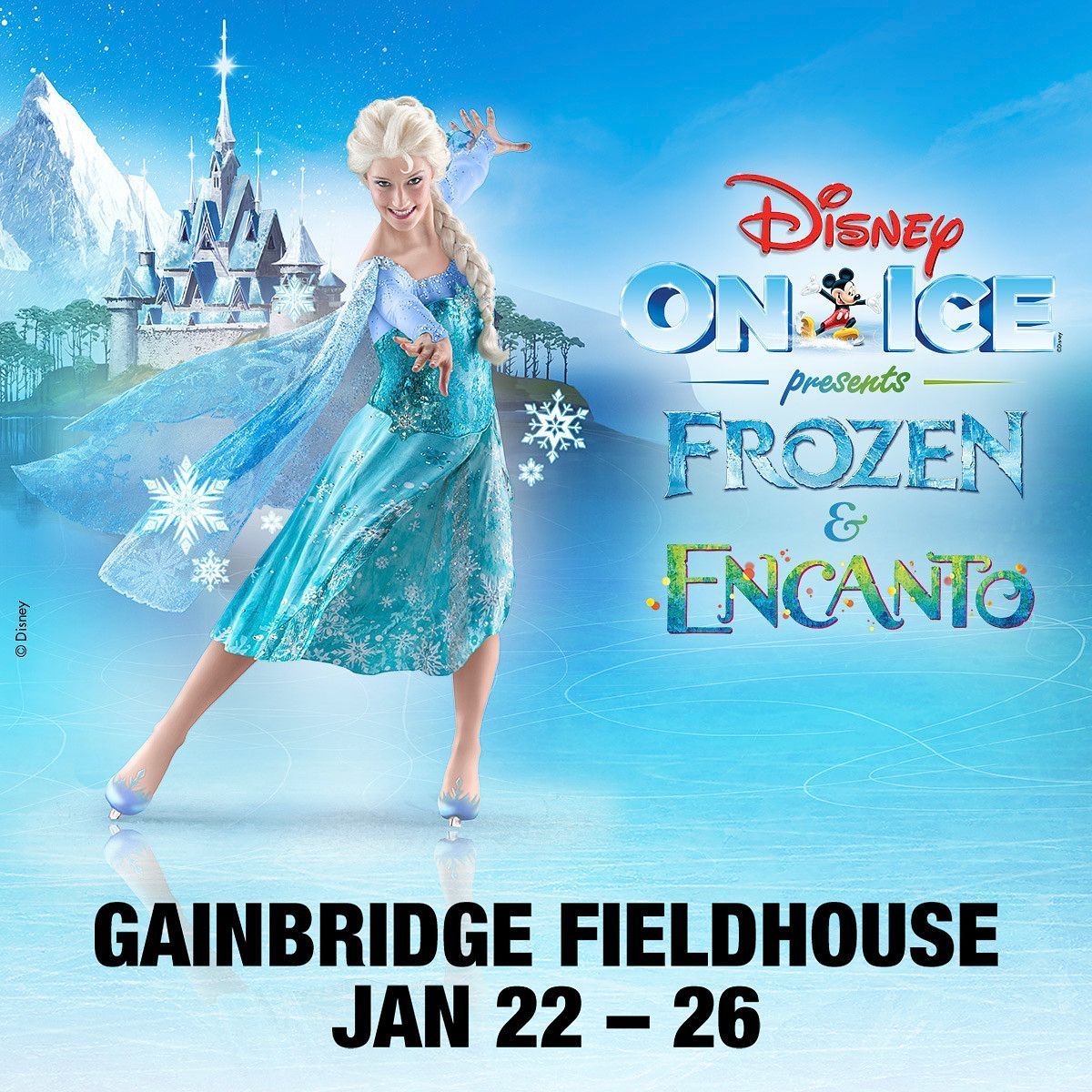 Disney On Ice Frozen and Encanto at Gainbridge Fieldhouse