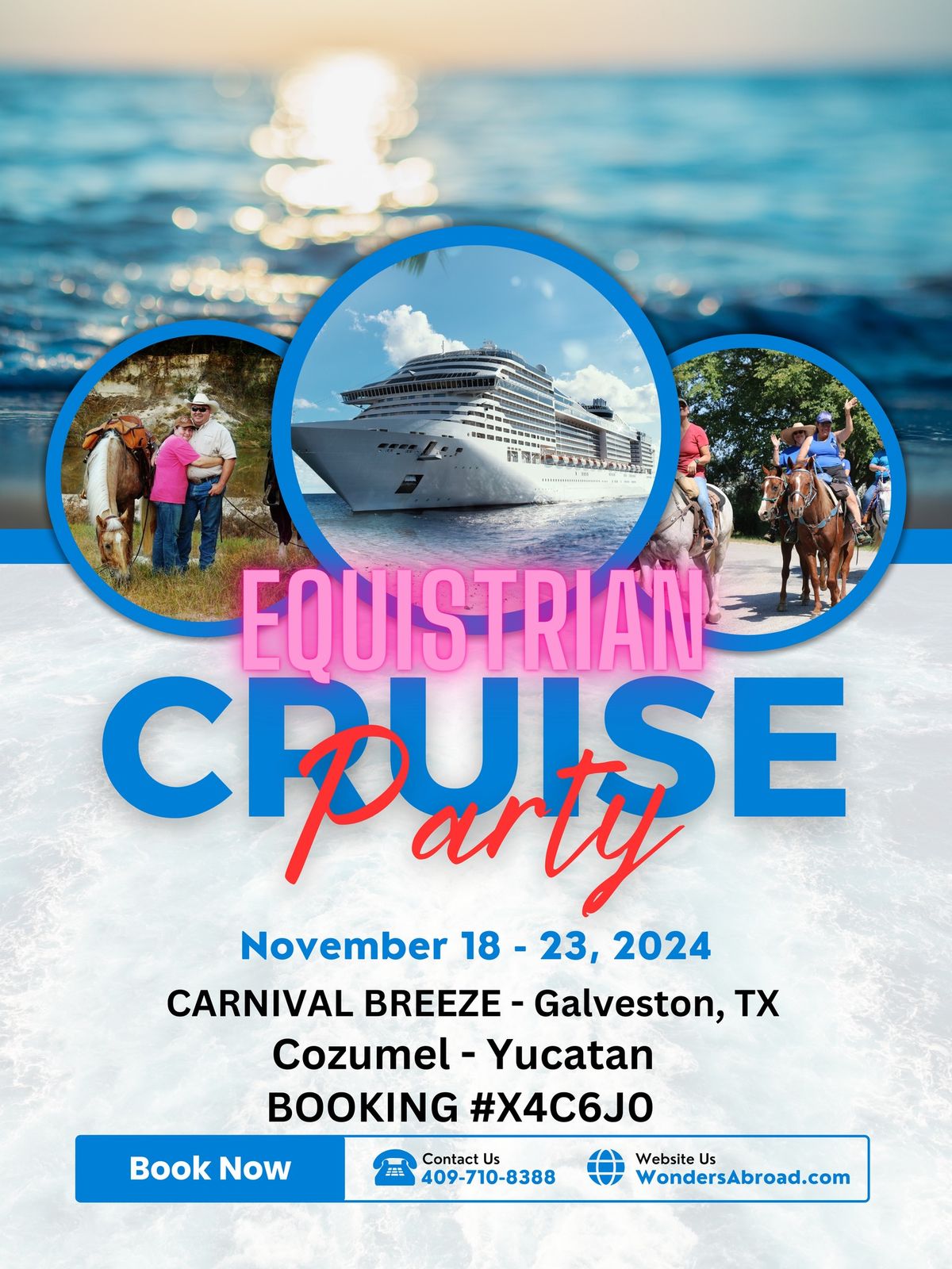 Equestrian Cruise Party