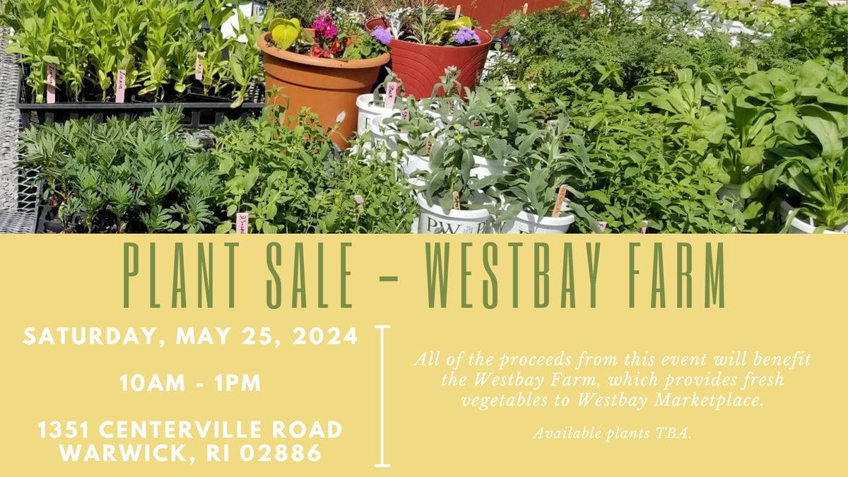 Westbay Farm Annual Plant Sale