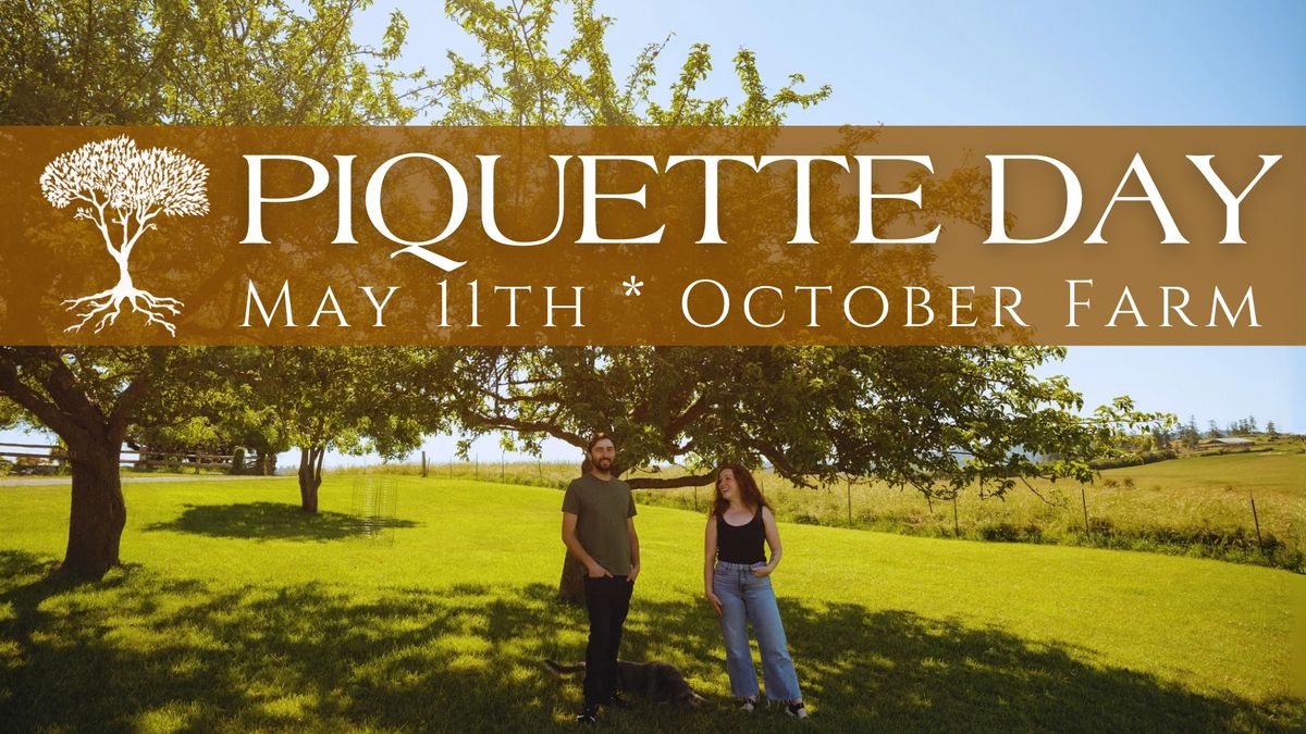 PIQUETTE DAY with Madrone Cellars & Cider!