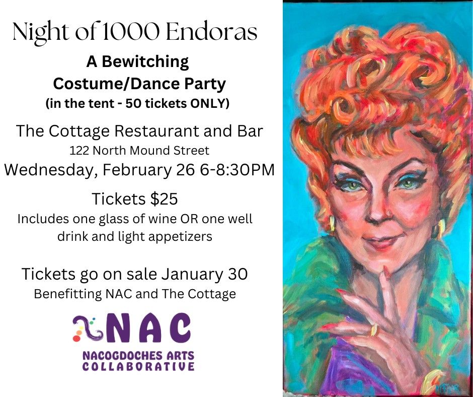 Night of 1000 Endoras: A Bewitching Costume and Dance Party