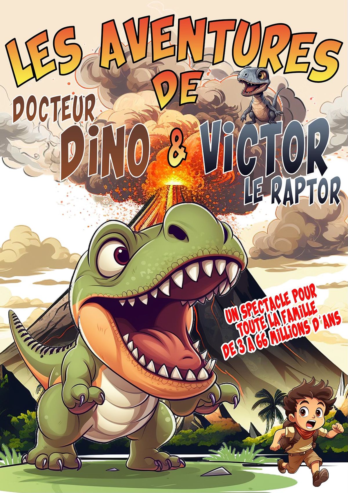 Les aventures de Docteur Dino & Victor le raptor