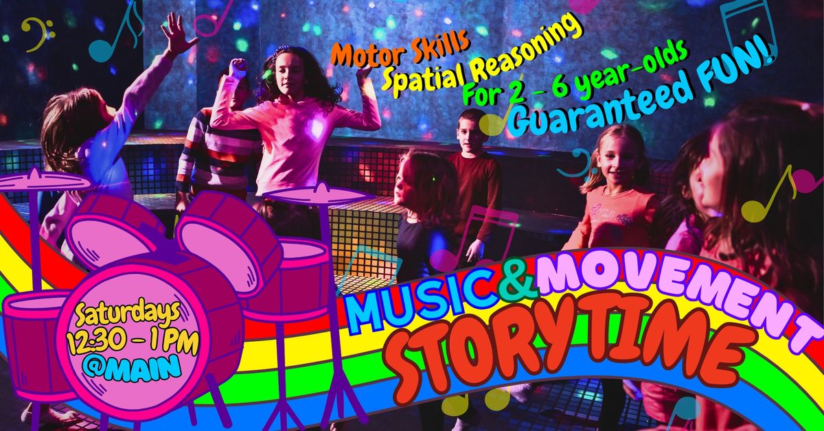 Music and Movement Storytime @ The Peoria Main Library