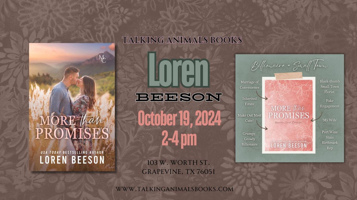 Local Author Signing with Loren Beeson