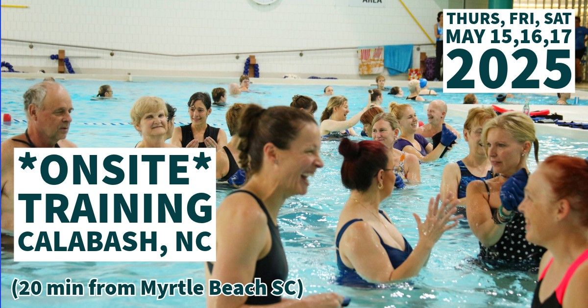 *Onsite* Training Calabash, NC (20 minutes from Myrtle Beach SC)