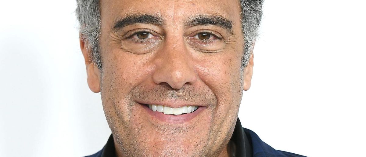 Brad Garrett with Trixx at Brad Garretts Comedy Club at MGM Hotel and Casino
