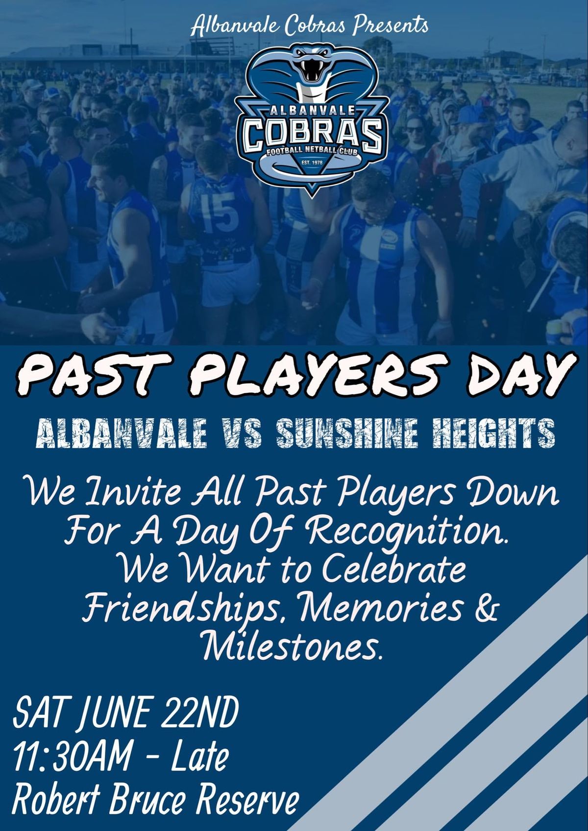 Past Players  Day