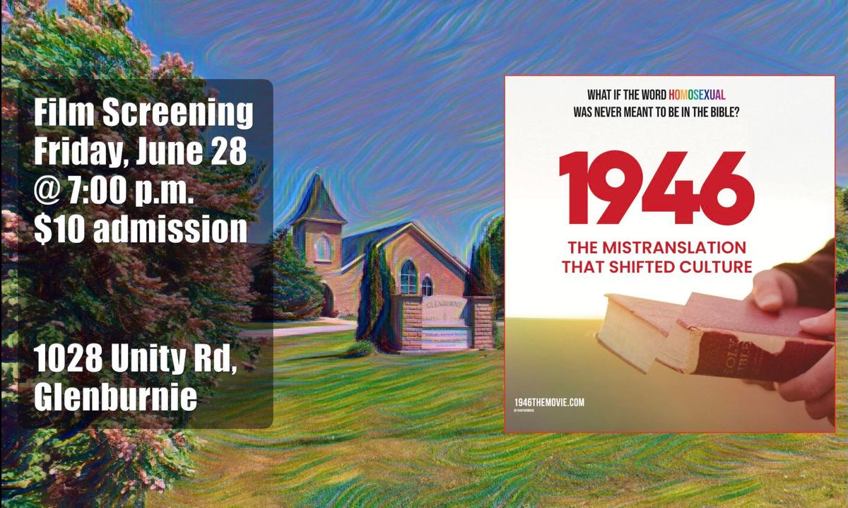 FILM SCREENING  "1946: The Mistranslation that Shifted Culture 