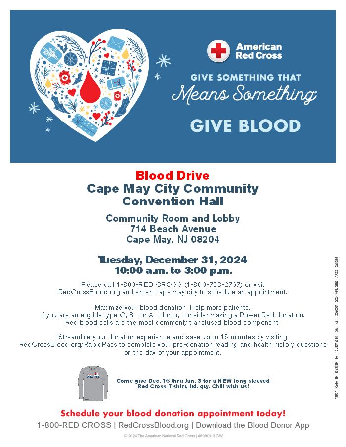 Red Cross Blood Drive 