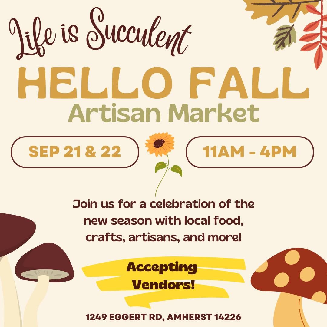 Hello Fall Artisan Market