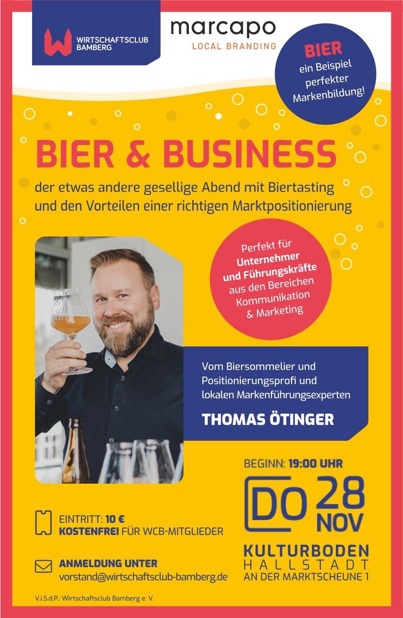 Bier & Business - von und mit Thomas \u00d6tinger