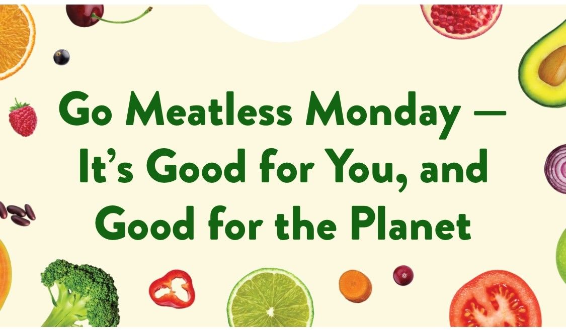 Meet up for Meatless Monday!!