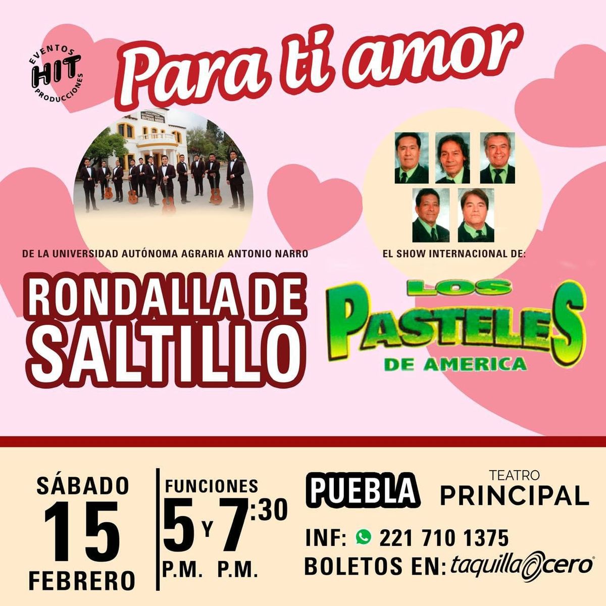 Rondalla de Saltillo y Los Pasteles de Am\u00e9rica