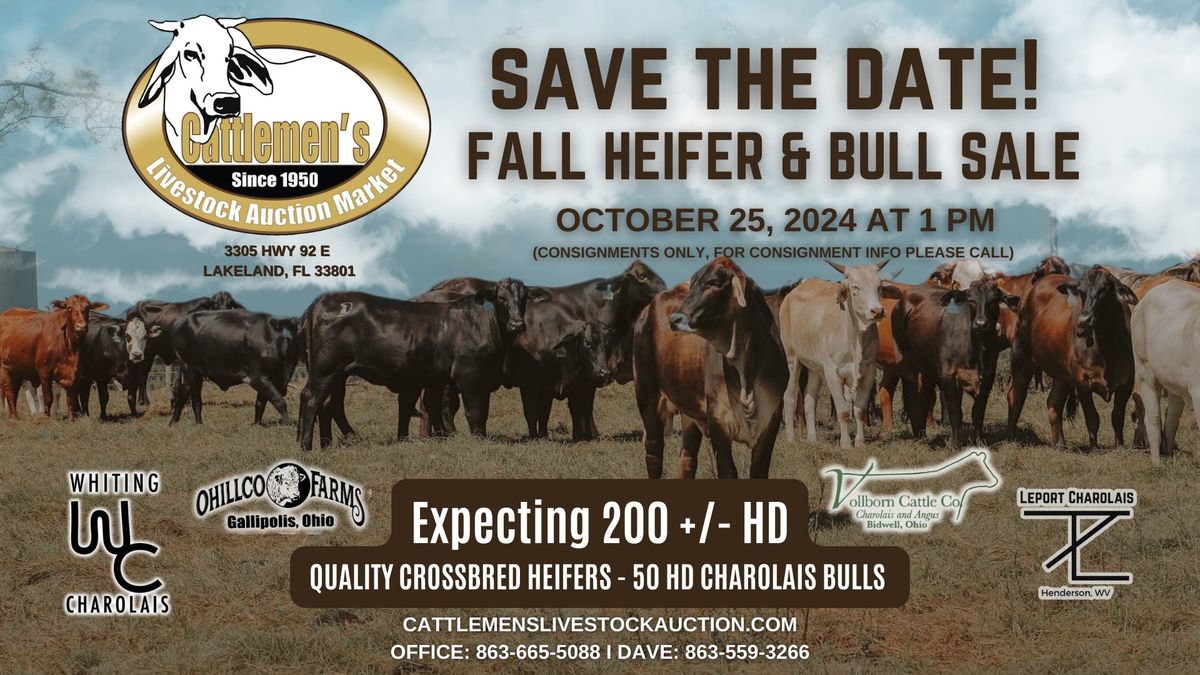 Fall Heifer & Bull Sale