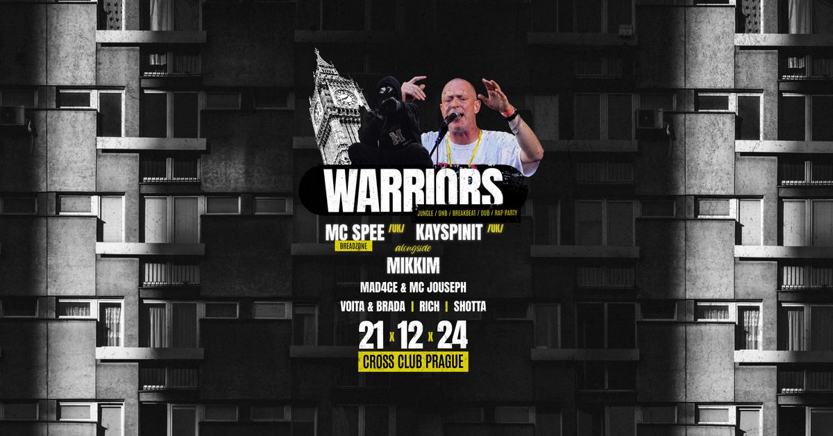 Warriors\/MC Spee (Dreadzone,UK), KaySpinIt (UK), MikkiM, Voita, Brada, Mad4ce, Rich,Shotta,Jouseph