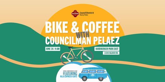 Bike + Coffee with Councilman Pelaez