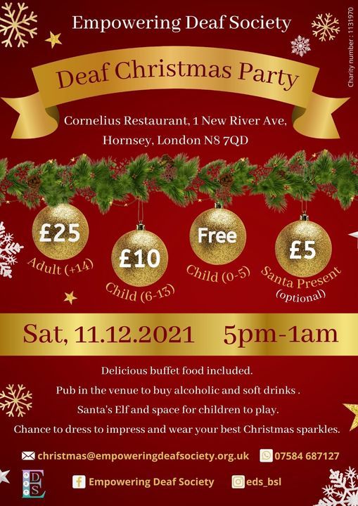 EDS Deaf Christmas Party 2021