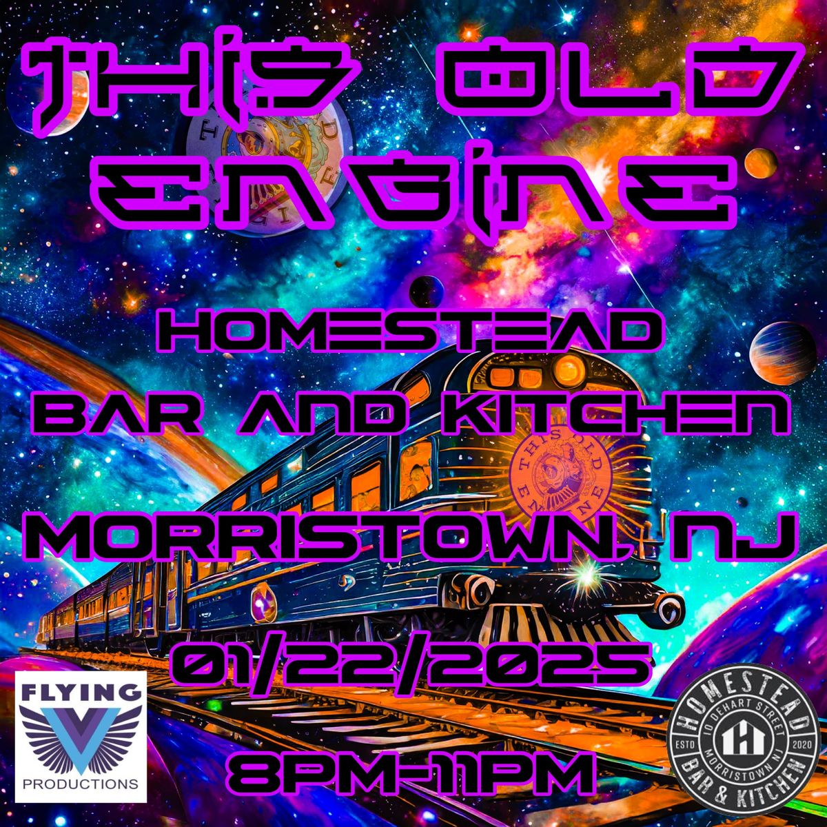 This Old Engine 1\/22\/25 at Homestead Bar and Kitchen, Morristown, NJ. Music 8-11pm