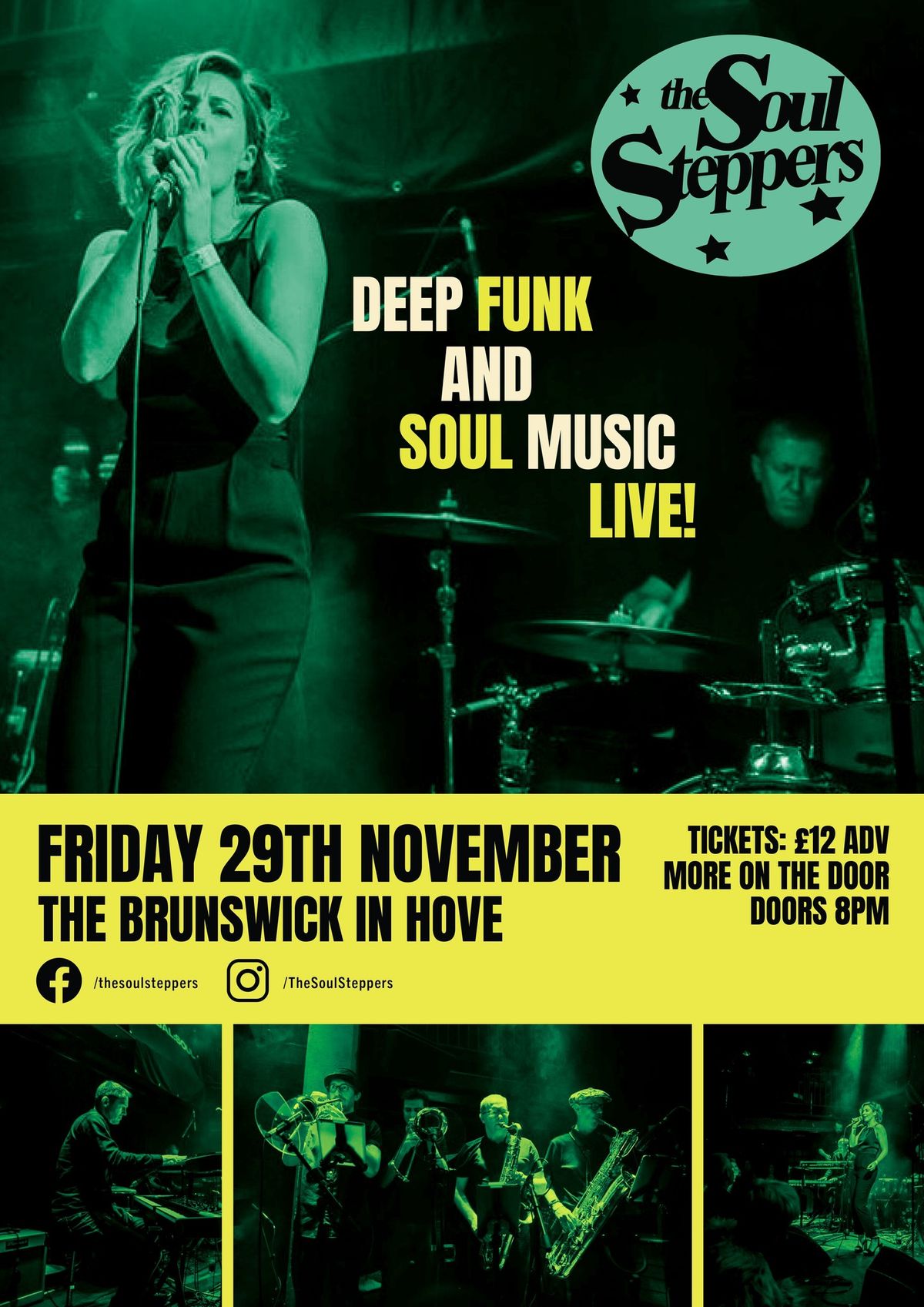 The Soul Steppers LIVE! In Brighton