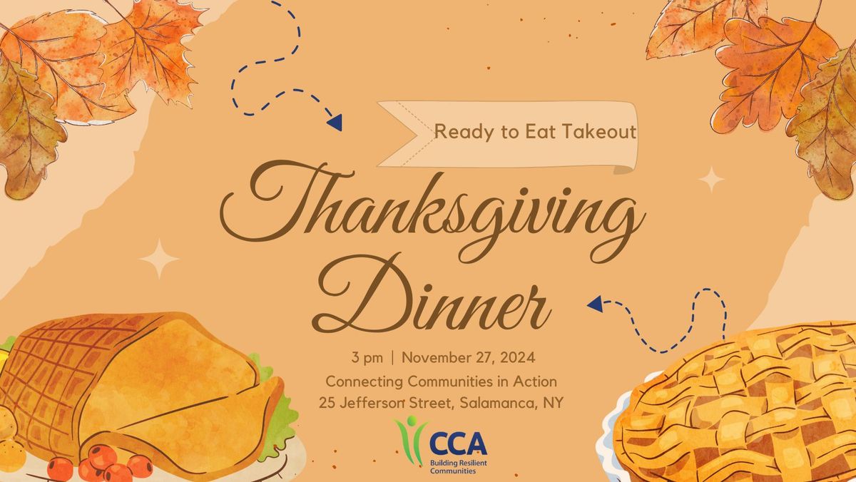 CCA THANKSGIVING DINNER