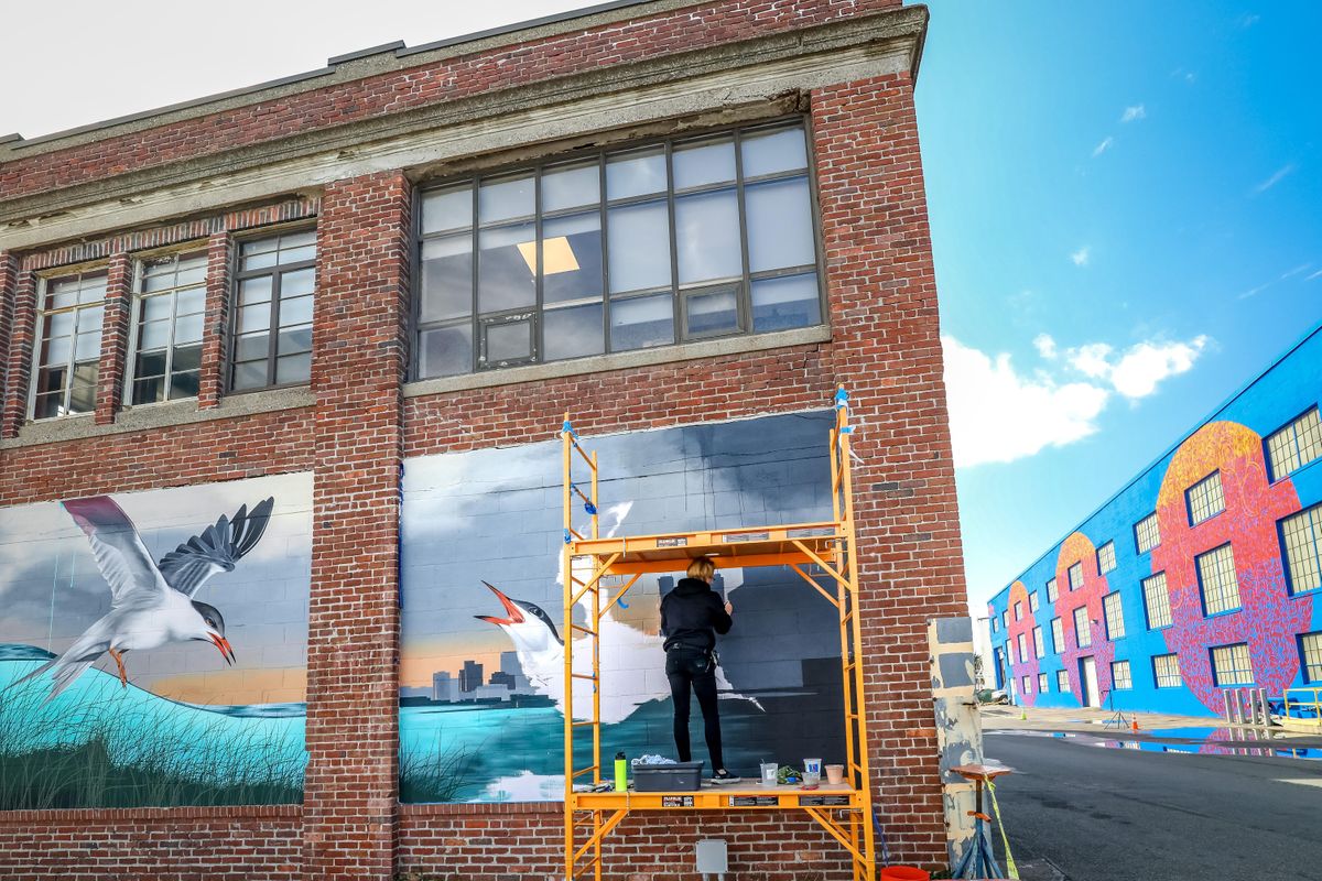 Sea Walls Mural Tour and Artists Talk