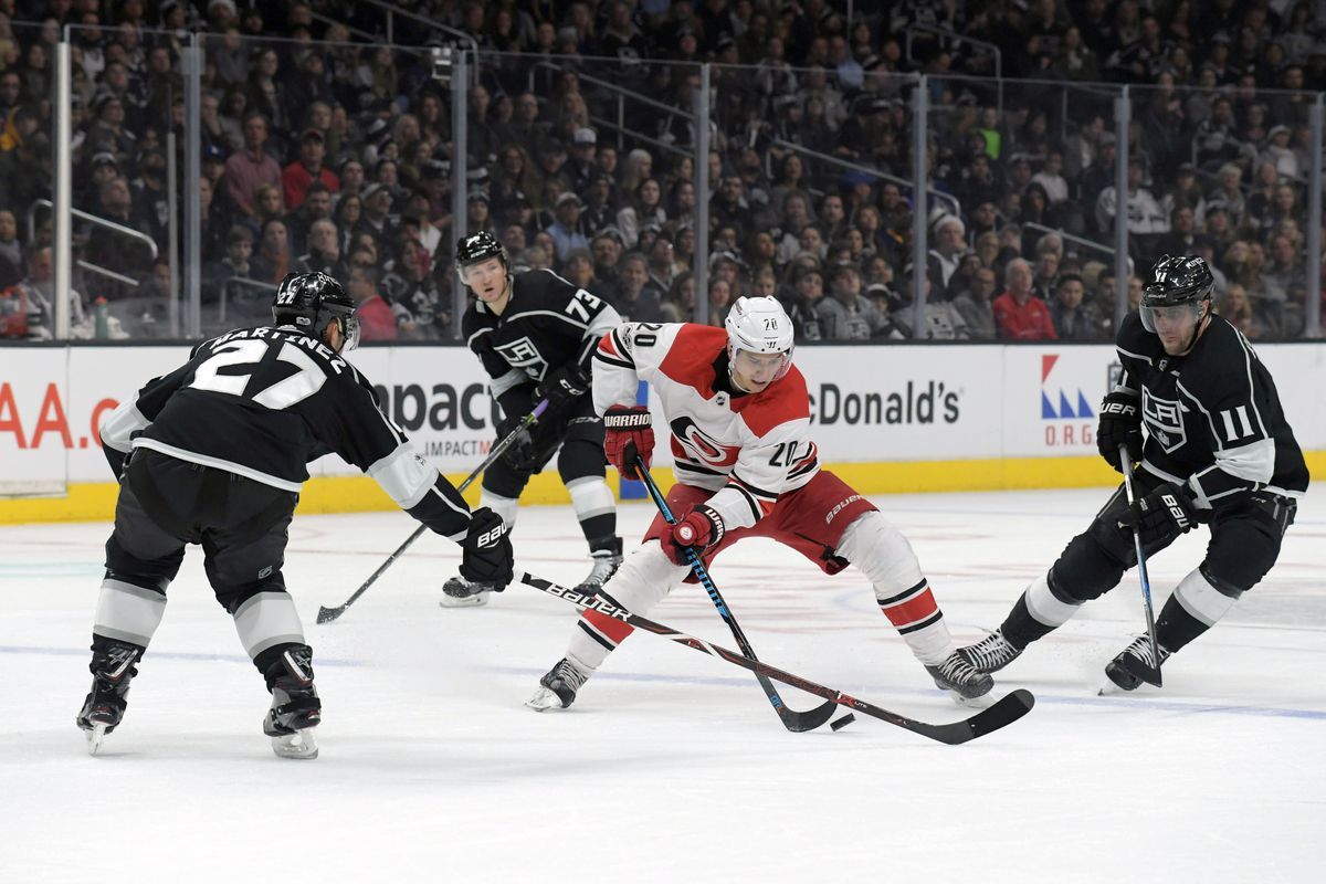 Carolina Hurricanes at Los Angeles Kings