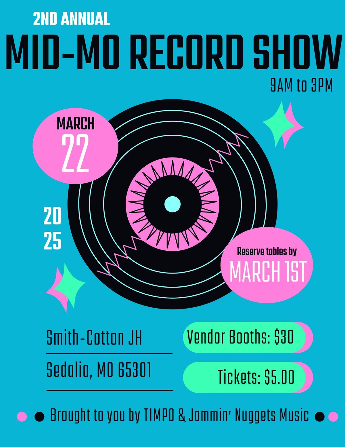 Mid-Mo Record Show 2nd annual 