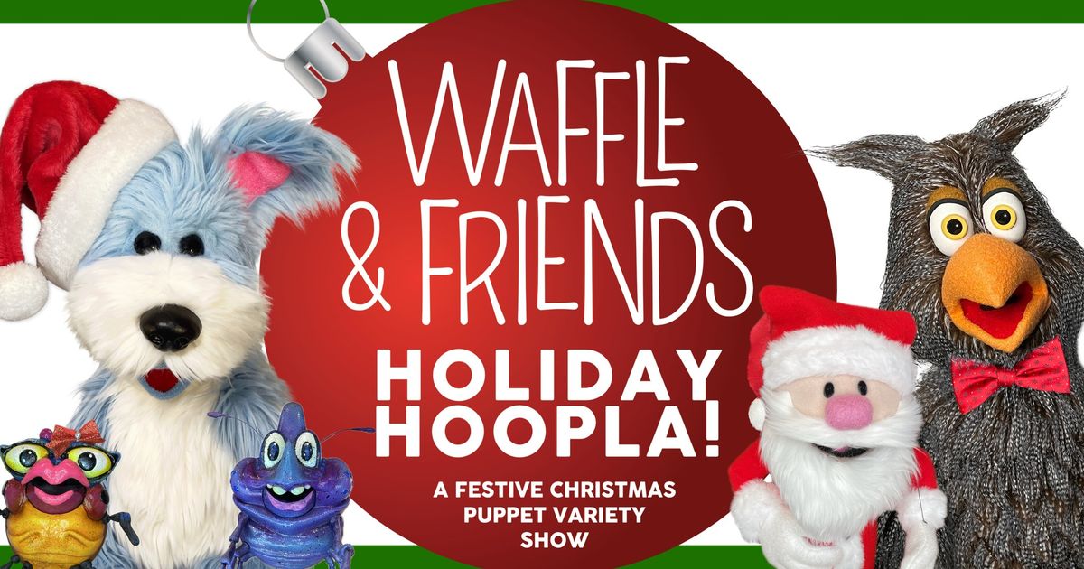 Waffle & Friends Holiday Hoopla at Newburgh Free Library