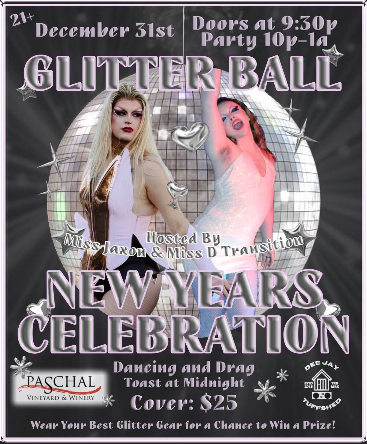 Glitter Ball New Years Eve Party