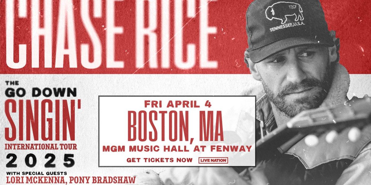 Chase Rice at MGM Music Hall at Fenway