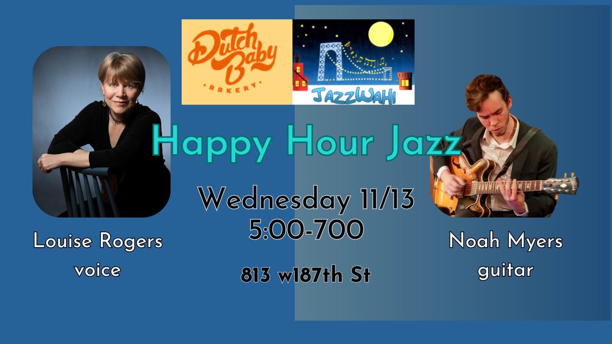 Wednesday Happy Hour Jazz at Dutch Baby Bakery