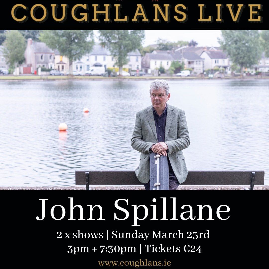 John Spillane 2 shows at Coughlans Live 