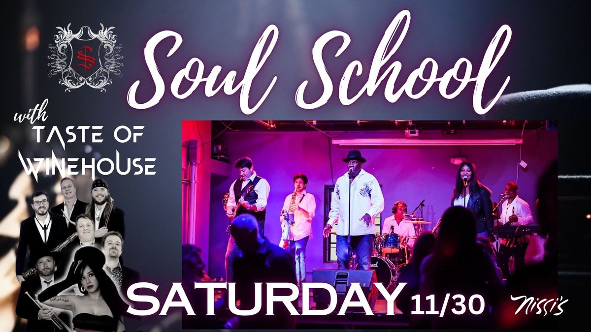 Soul School with Taste of Winehouse