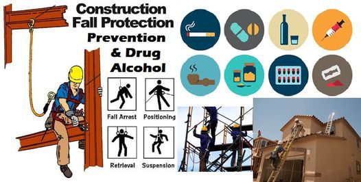 Clases 10 Horas Para SST40 NYC DOB Worker Card 8HR Fall Prevention & 2HR Drug and Alcohol