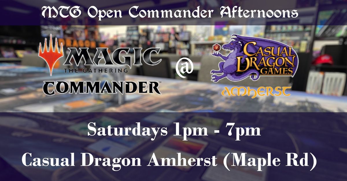 Magic: The Gathering Open Commander Play