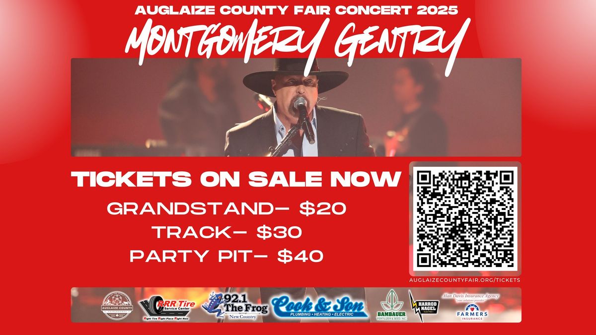 Auglaize County Fair Montgomery Gentry Featuring Eddie Montgomery Concert