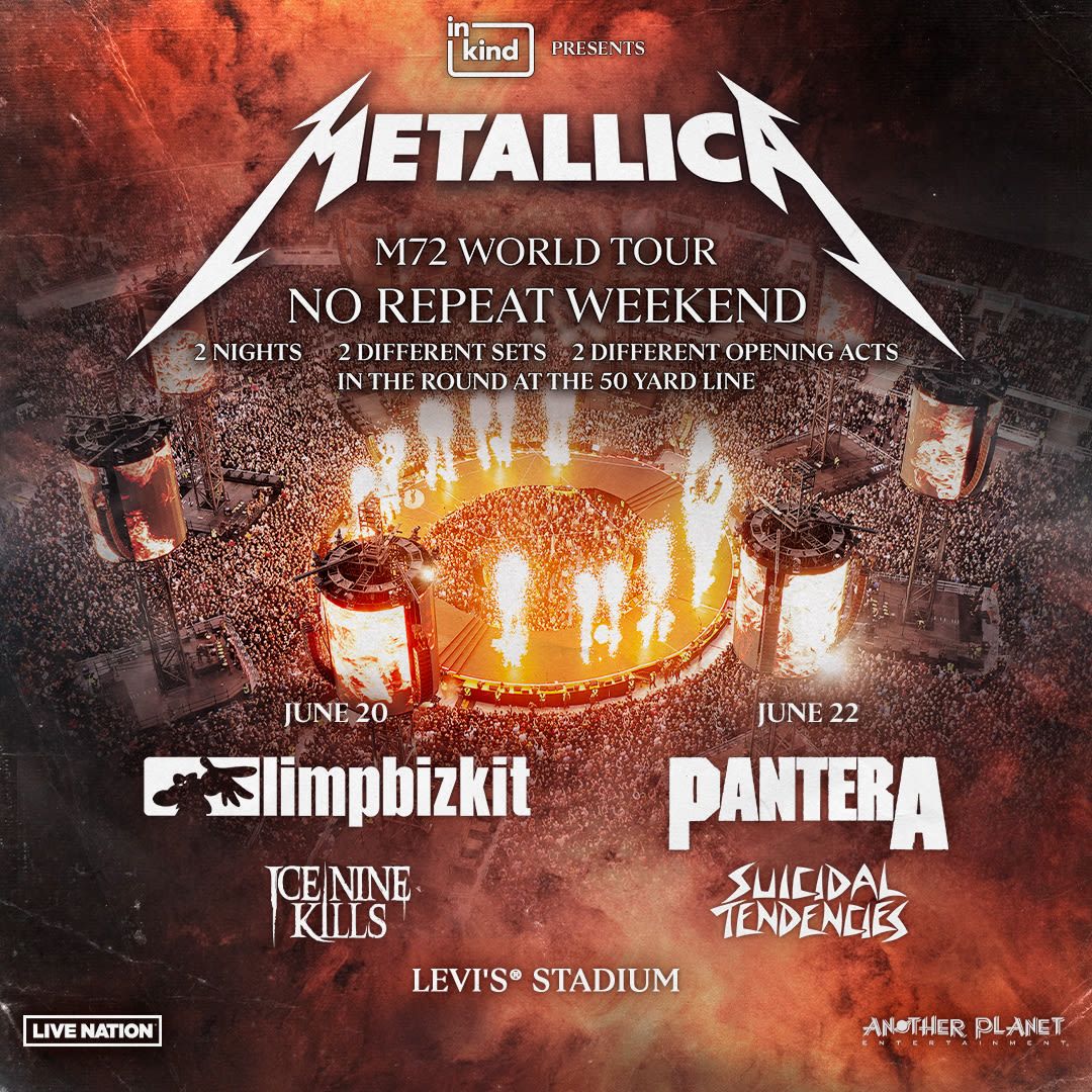 Metallica - 2 Day Pass at Deutsche Bank Park