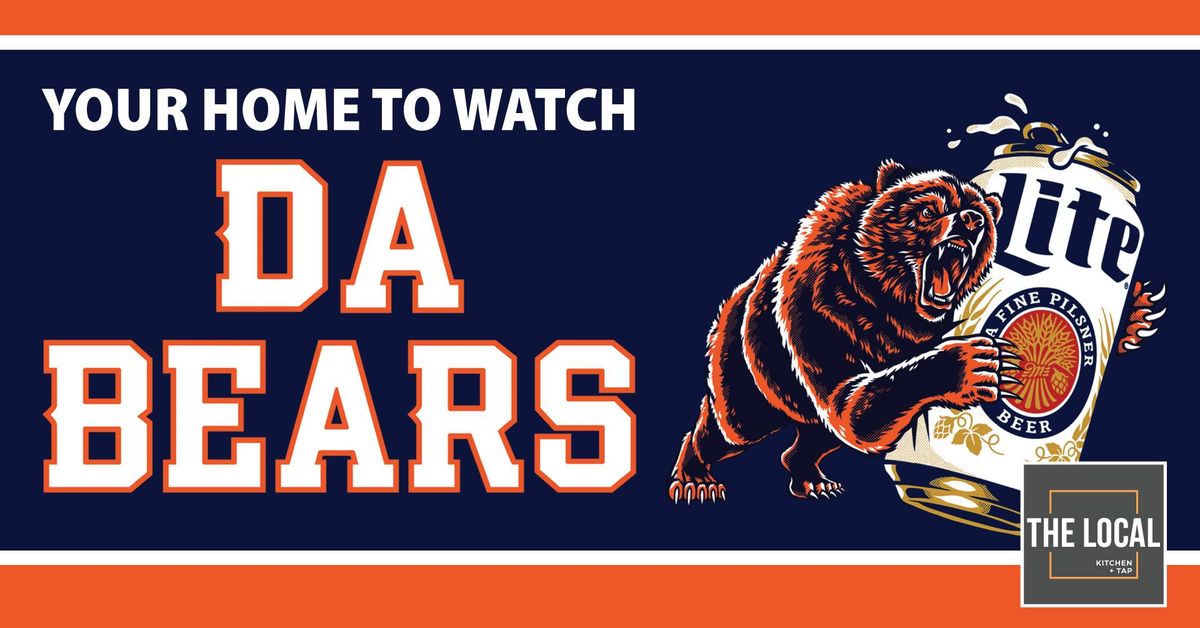 Bears vs Panthers at The Local Kitchen & Tap