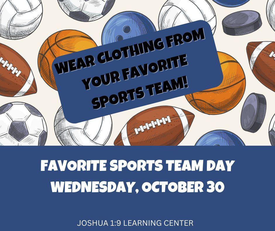 JLC Red Ribbon Week - Sports Team Day!