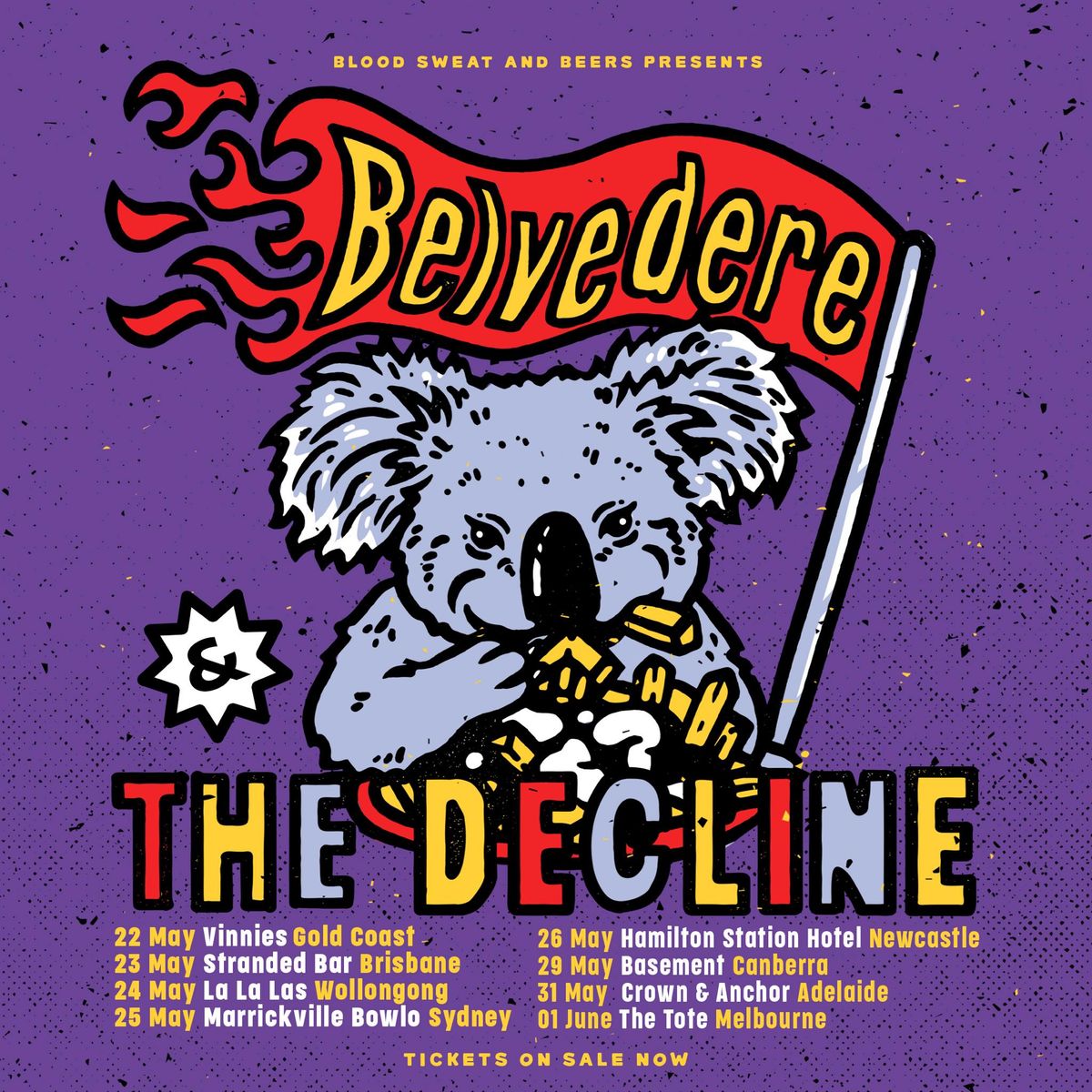 Belvedere & The Decline at The Hamilton Station Hotel