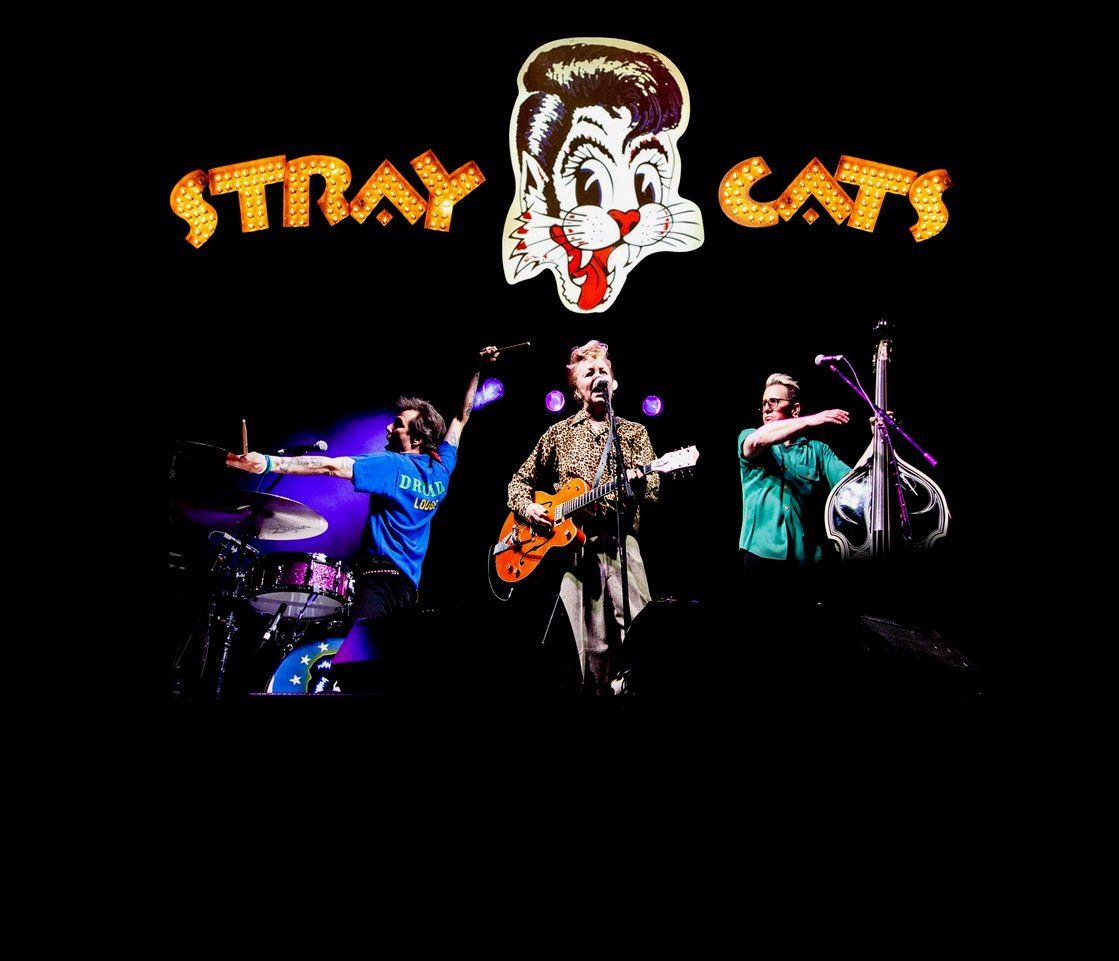 The Stray Cats at Luther Burbank Center for the Arts - Ruth Finley Person Theater