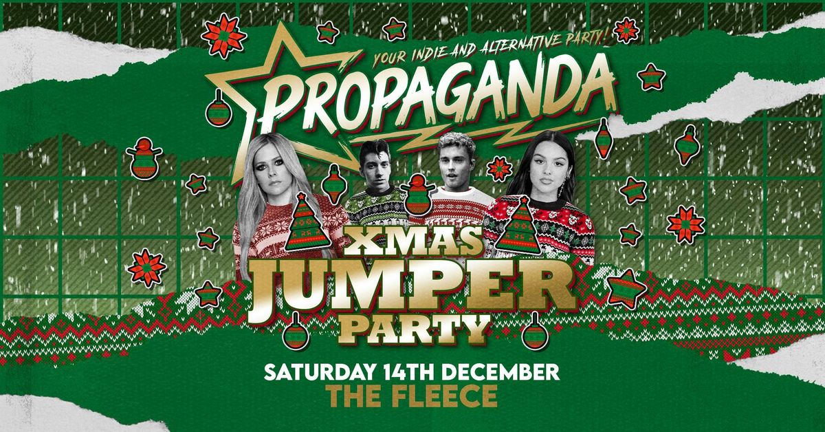 Propaganda Bristol - Xmas Jumper Party! 